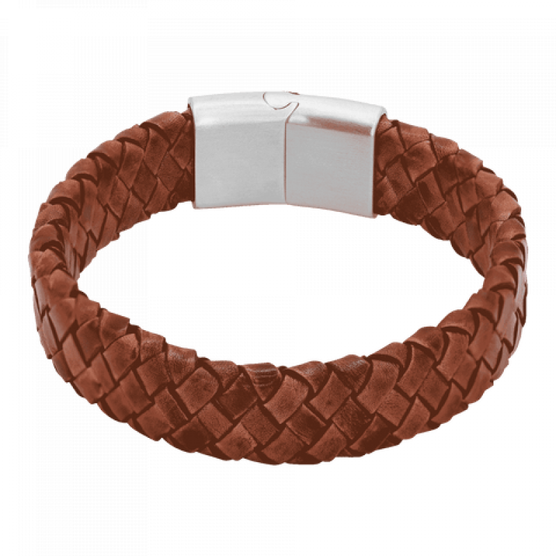 Heideman Herren Lederarmband Keno : Cognac 17