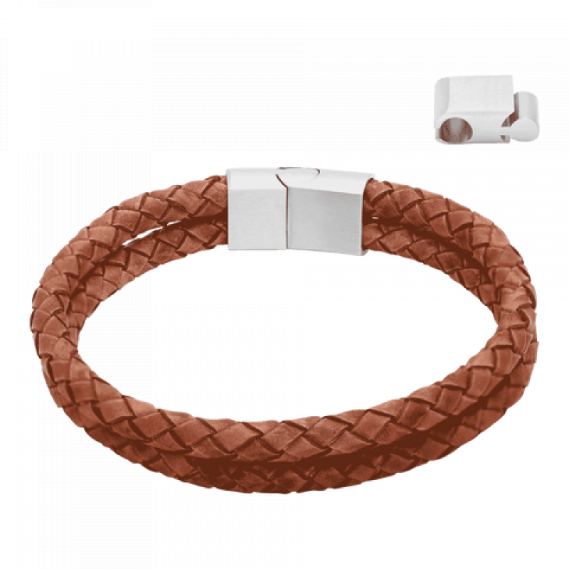 Heideman Armband Hanno : Cognac 23
