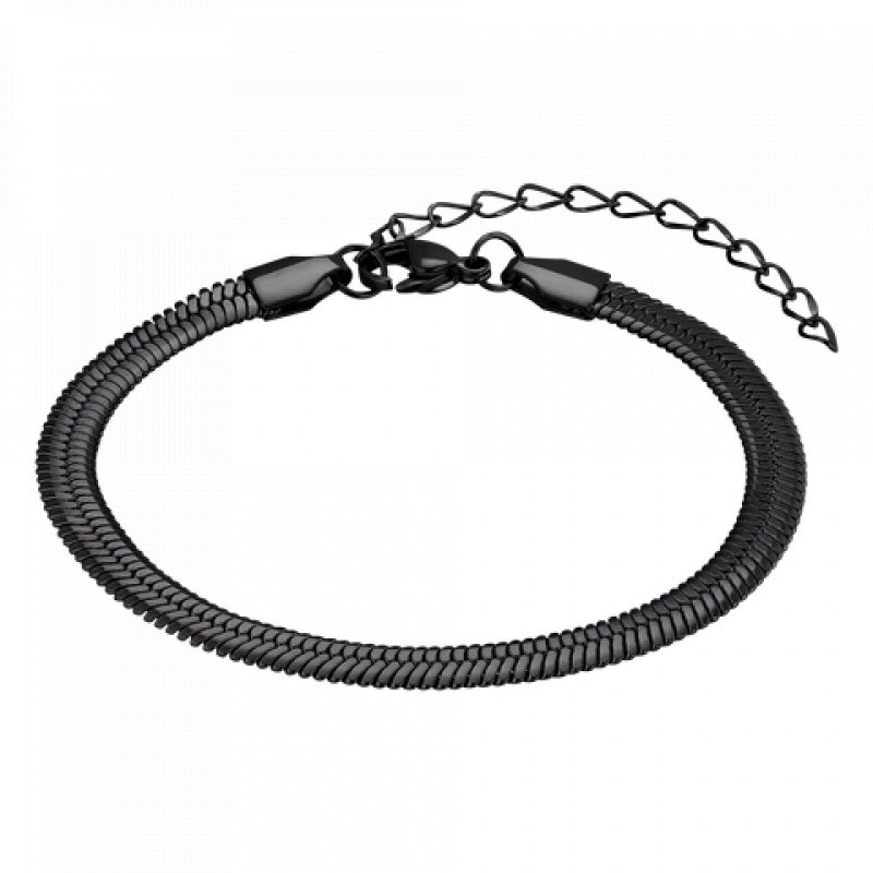 Heideman Herren Armband Emilian : Schwarz