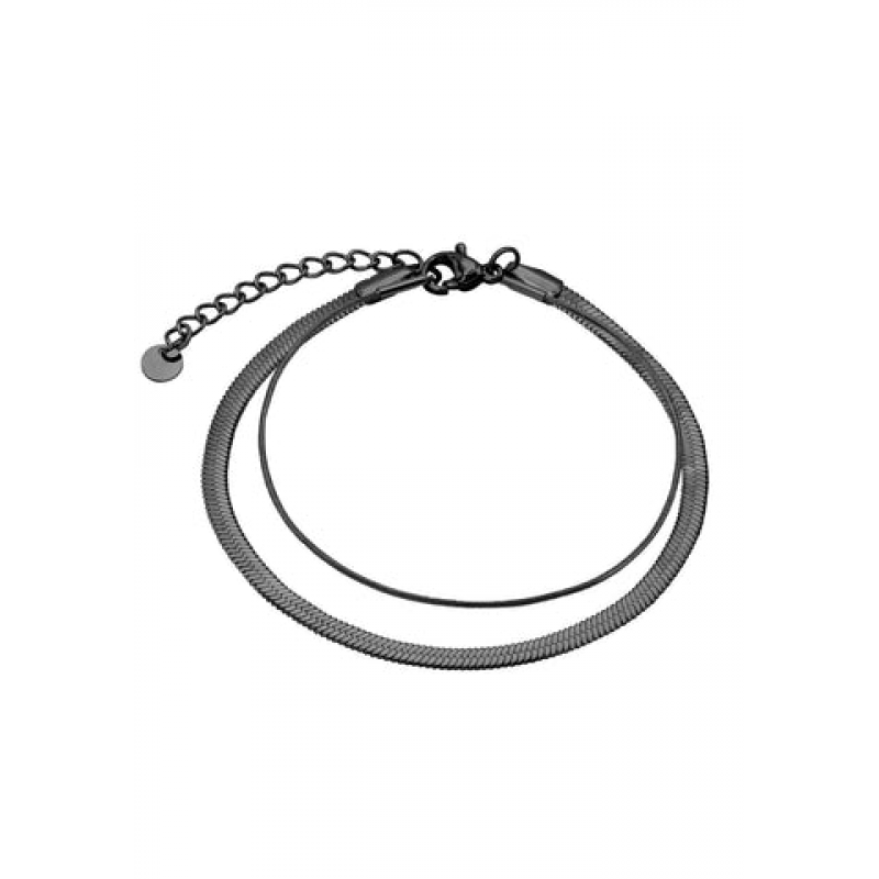 Heideman Herren Armband Thiago : Schwarz