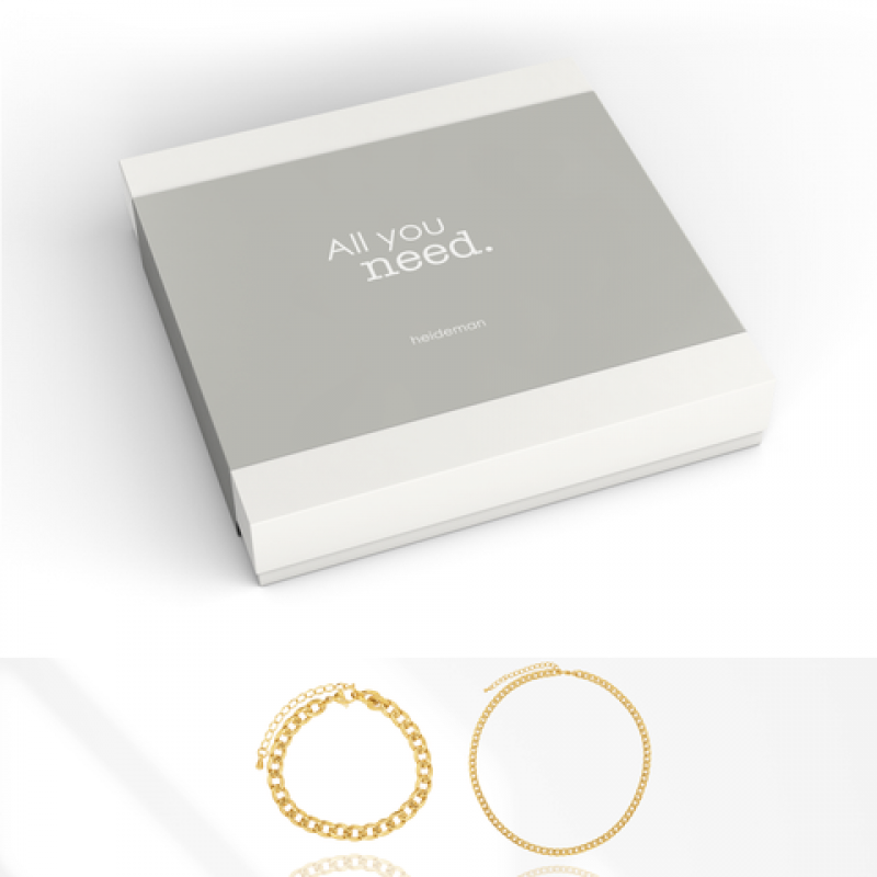 Heideman Geschenkbox All you need Men : Gold S