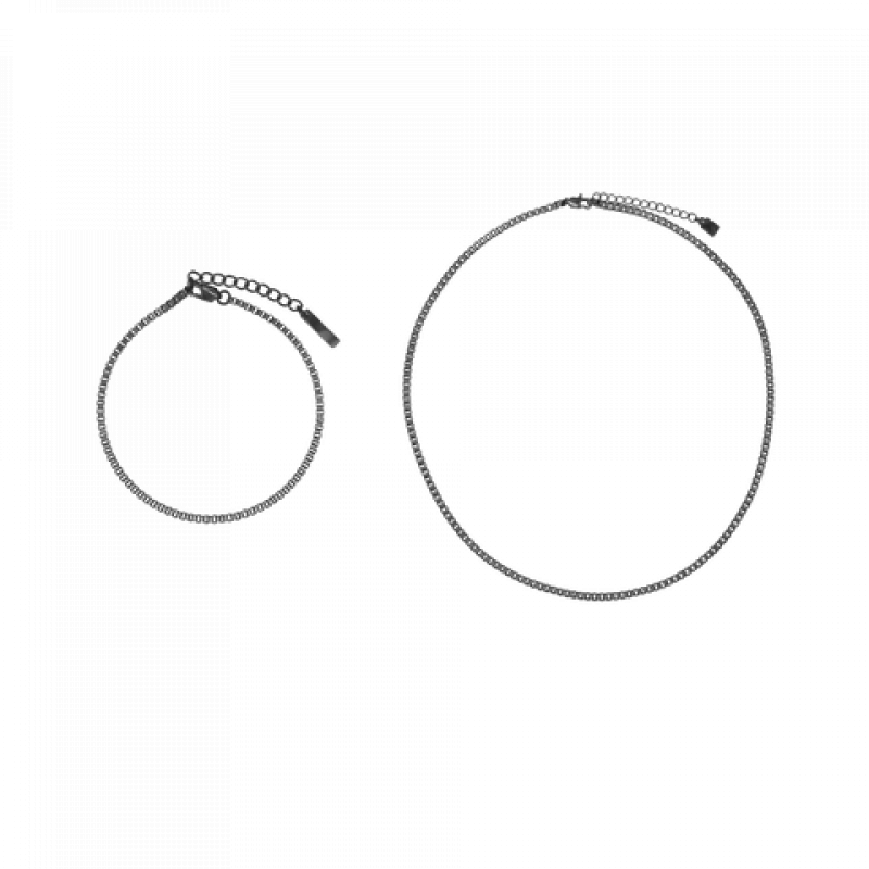 Heideman Schmuckset Decus : Schwarz
