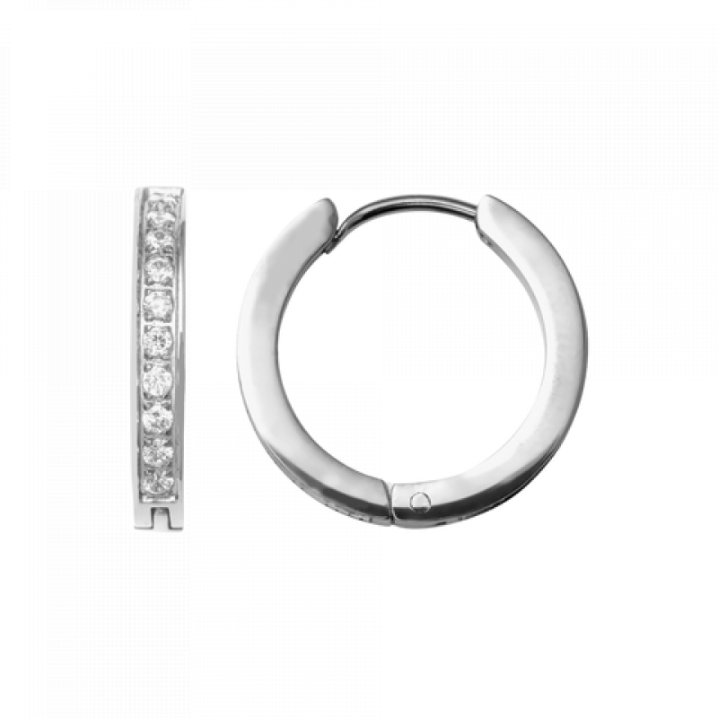 Heideman Damen Ohrringe Creole : Silber