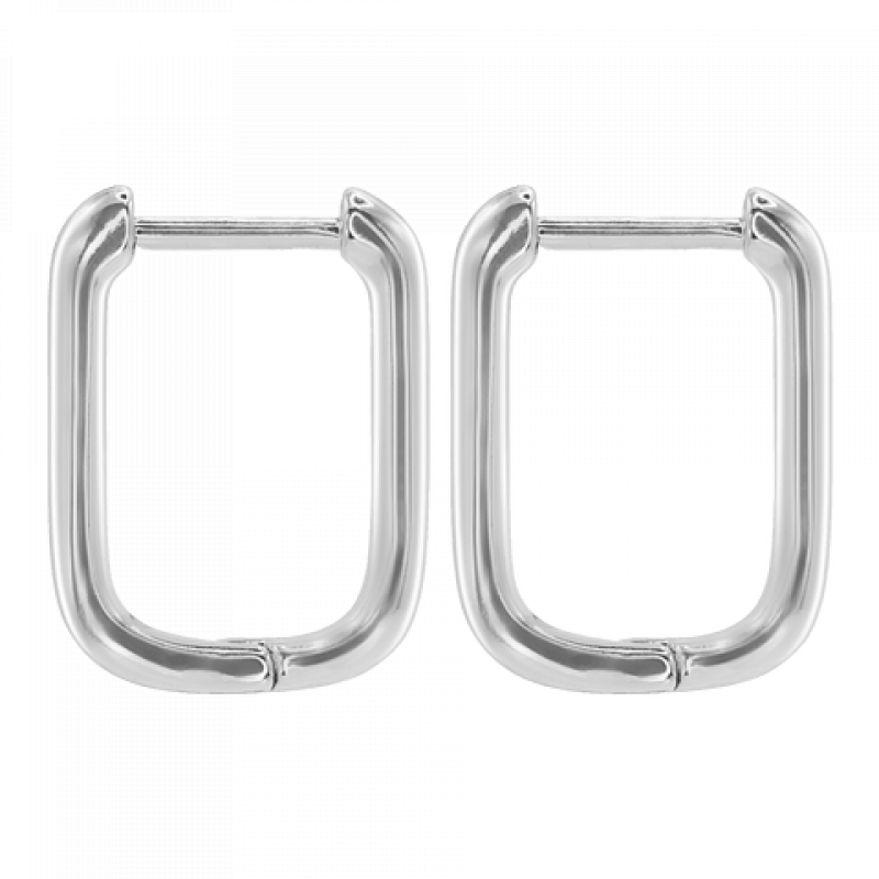 Heideman Damen Ohrringe Rectian : Silber