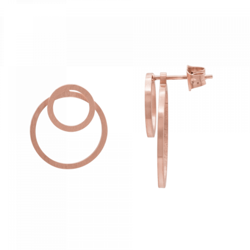Heideman Damen Ohrringe Circle : Rose