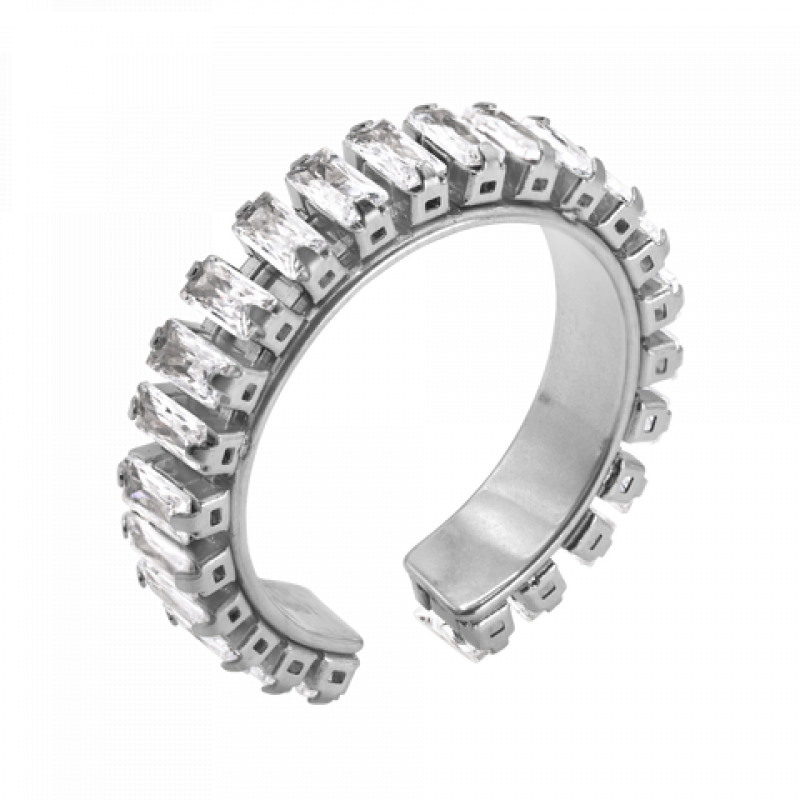 Heideman Damenring Lactu : Silber onesize