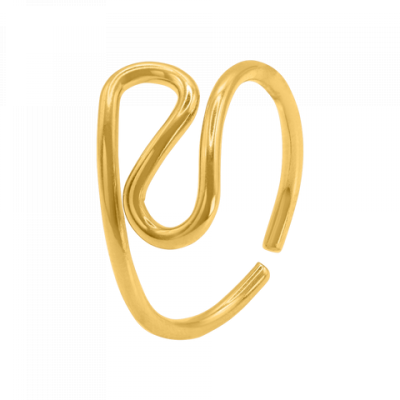 Heideman Damenring Licin : Gold onesize