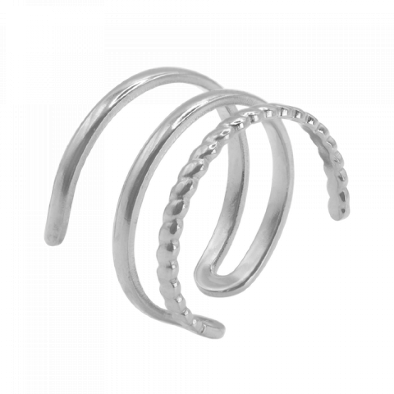 Heideman Damenring Lucre : Silber onesize