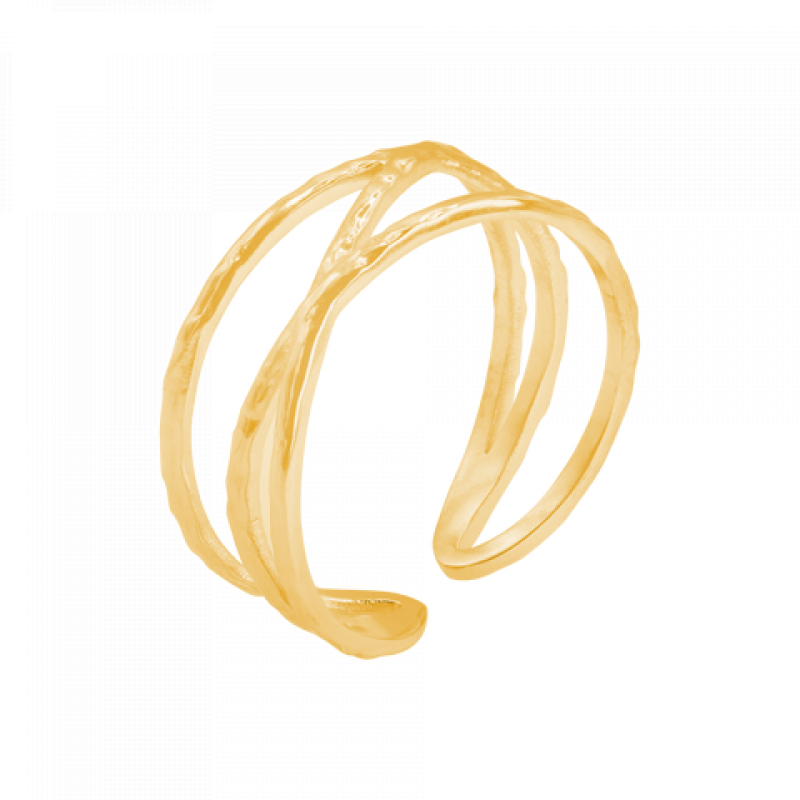 Heideman Damenring Pompy : Gold onesize