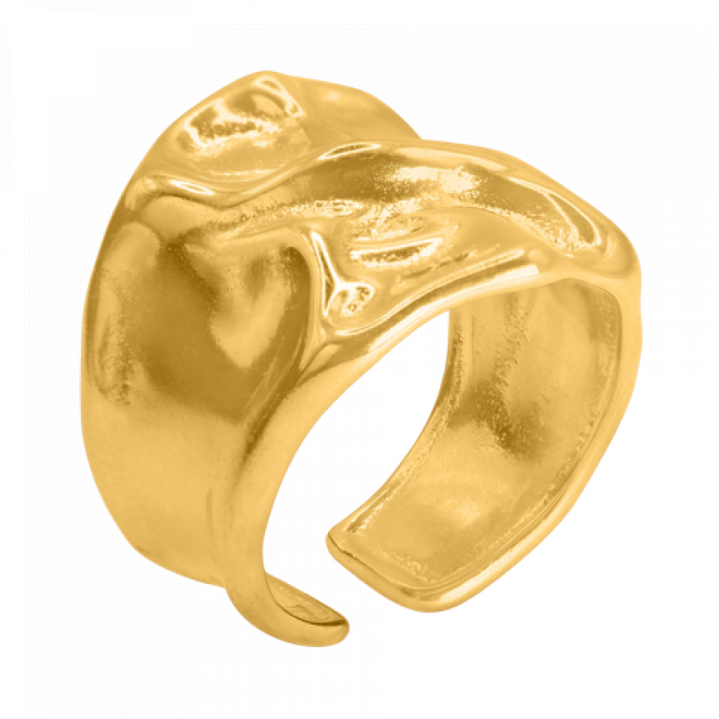 Heideman Damenring Publio : Gold onesize