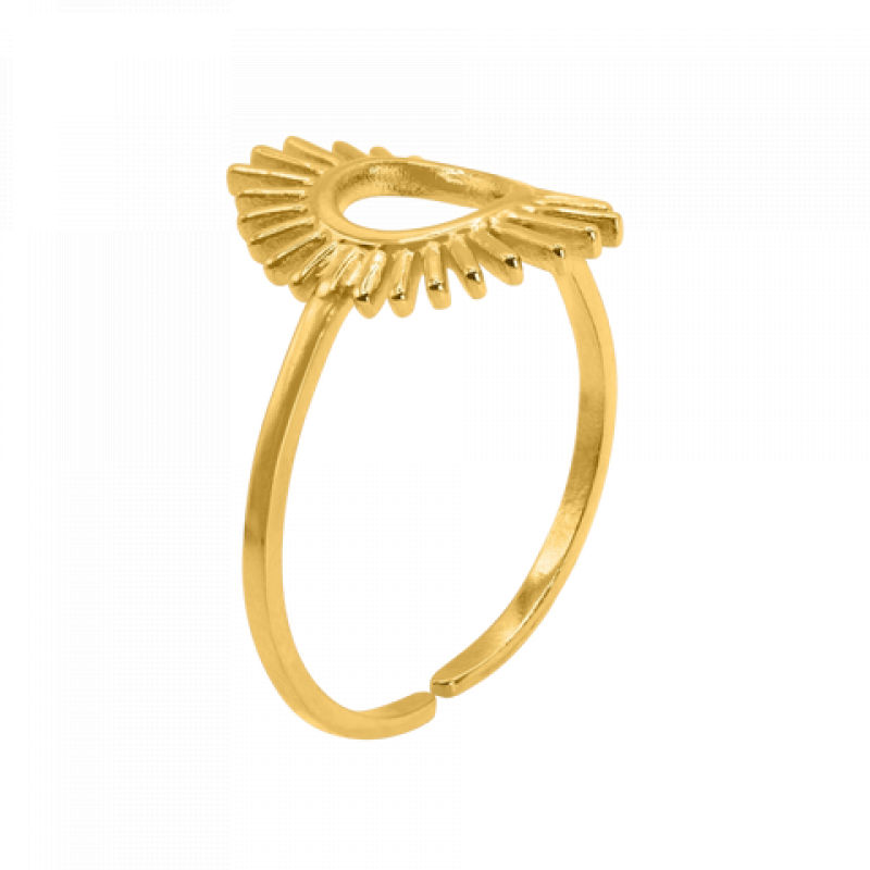 Heideman Damenring Rubel : Gold onesize