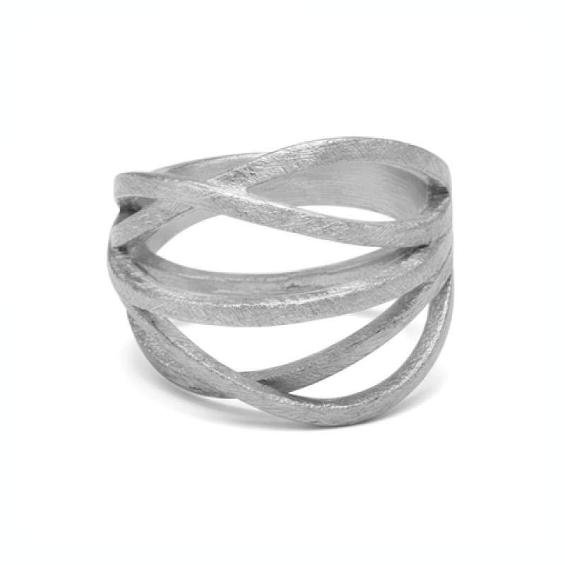 Heideman Damen Damenring Arcus : Silber 50