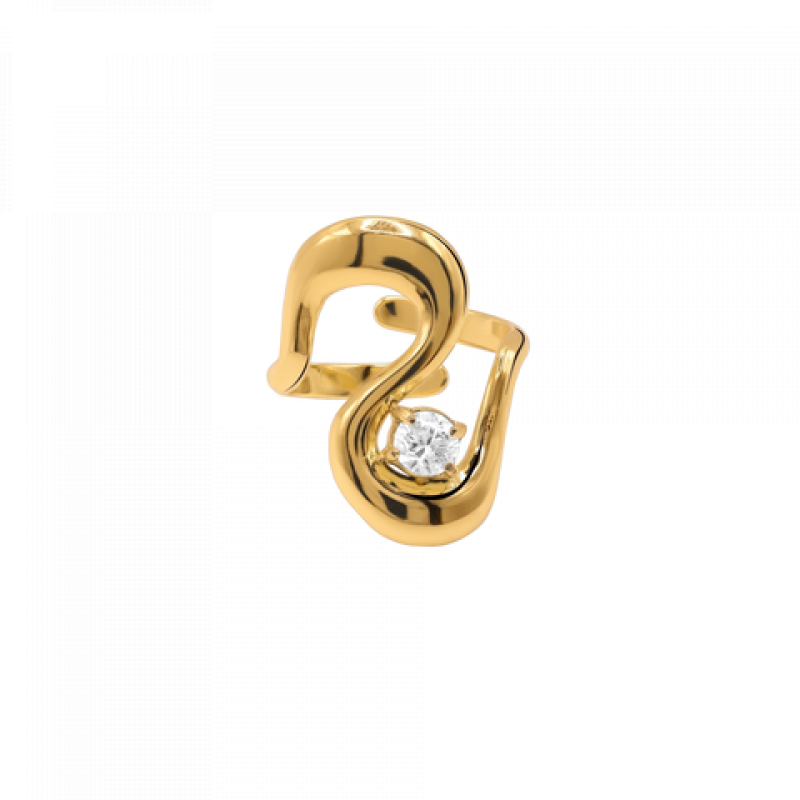 Heideman Damen Ring Arife : Gold onesize – Bild 1 von 2