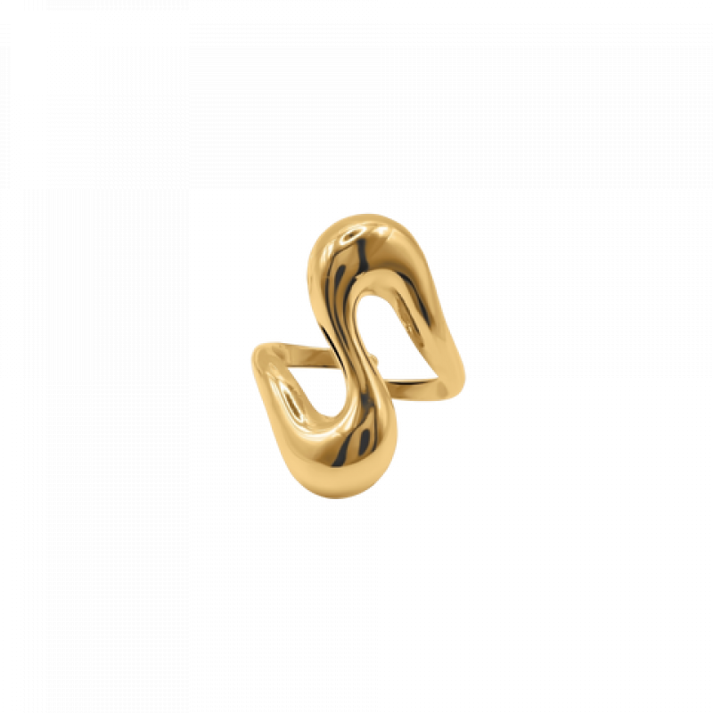 Heideman Damen Ring Cyra : Gold onesize – Bild 1 von 2