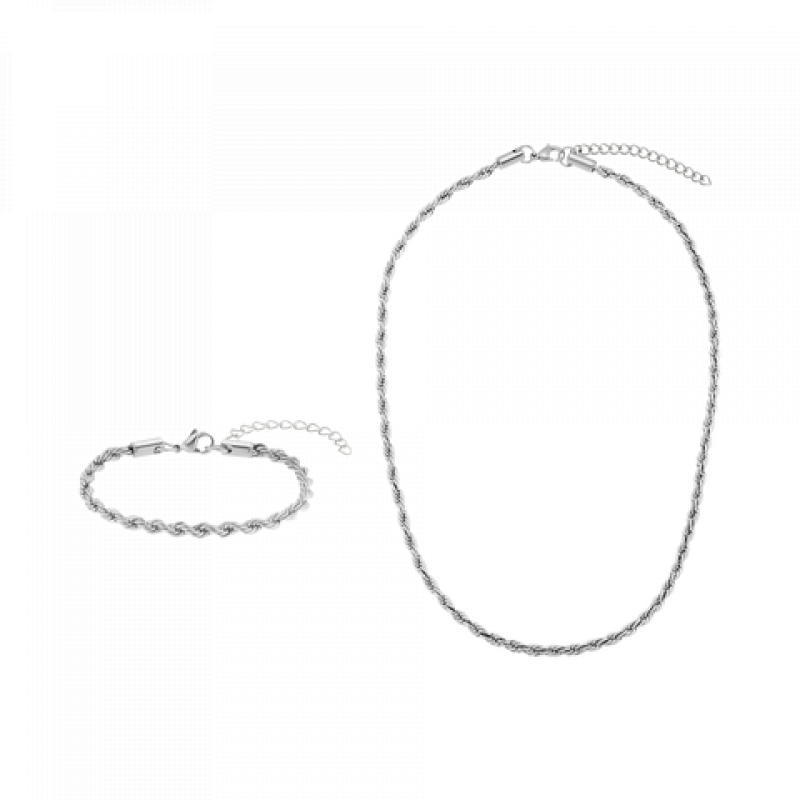 Heideman Damen Schmuckset Caius : Silber