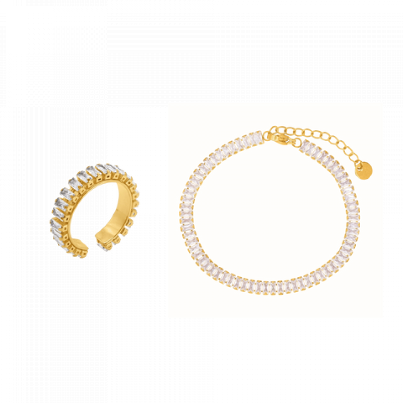 Heideman Schmuckset Elara : Gold – Bild 1 von 2