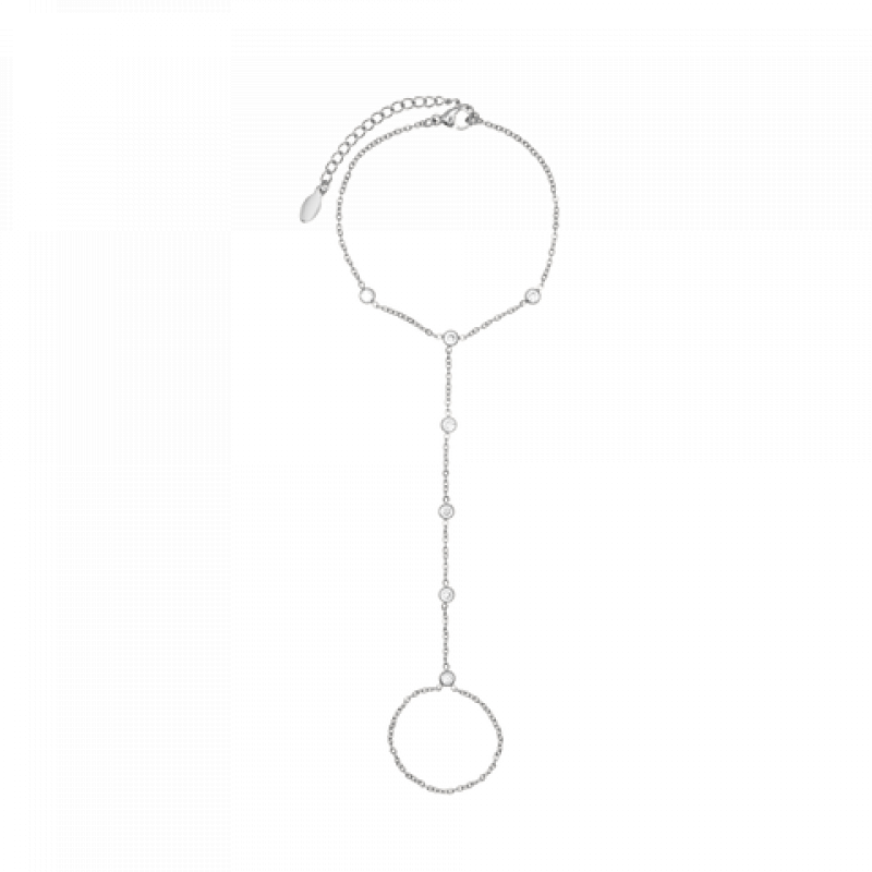 Heideman Damen Handkette Poppy : Silber – Bild 1 von 2