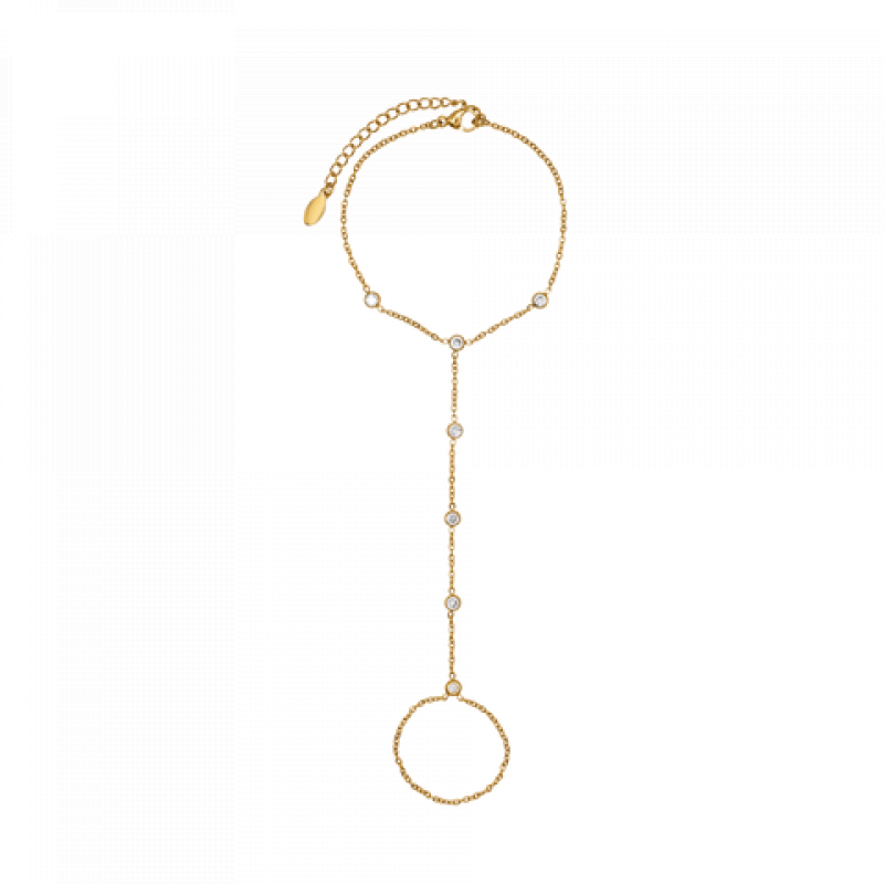 Heideman Damen Handkette Poppy : Gold – Bild 1 von 2