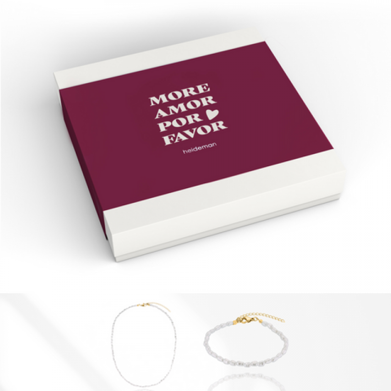 Heideman Geschenkbox Loveletter Perle : Gold S
