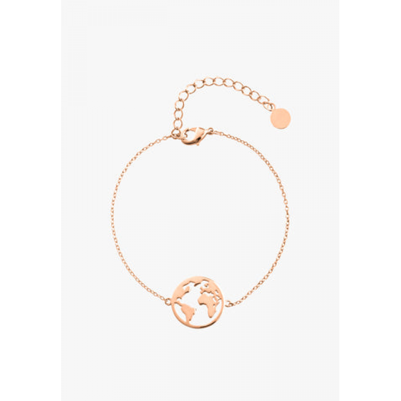 Heideman Damen Armband Weltkarte : Rose
