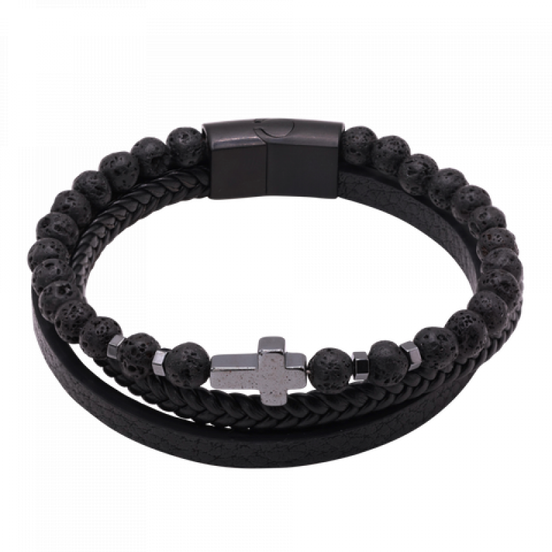 Heideman Armband Glenn : Schwarz 17