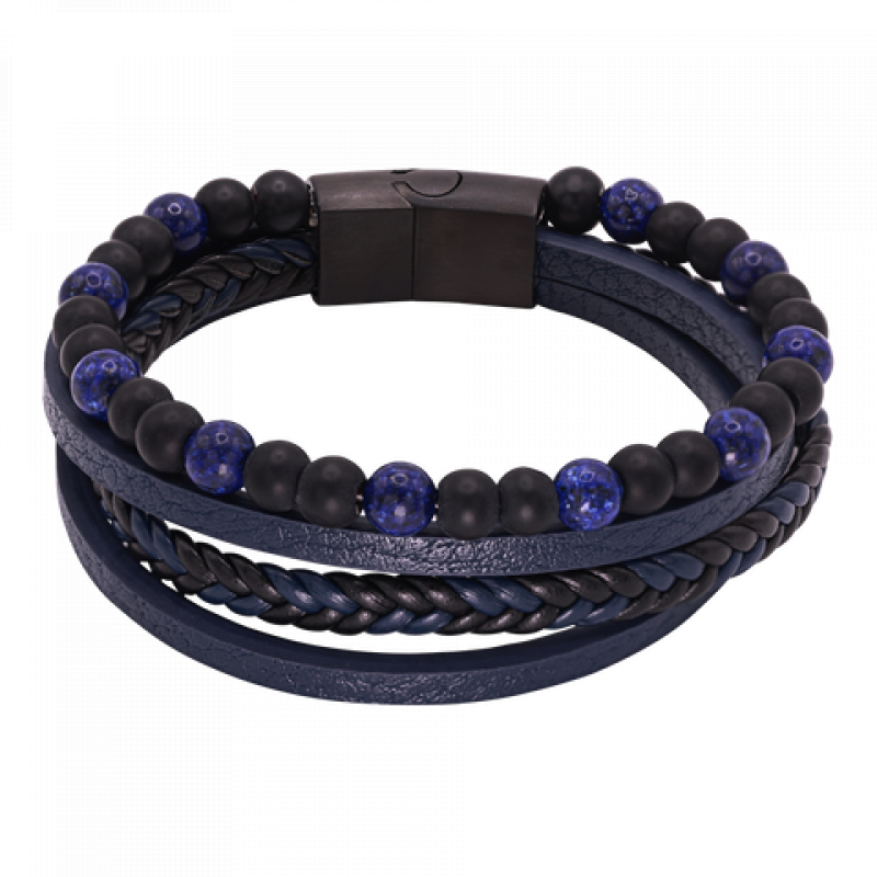 Heideman Armband Max : Schwarz 17
