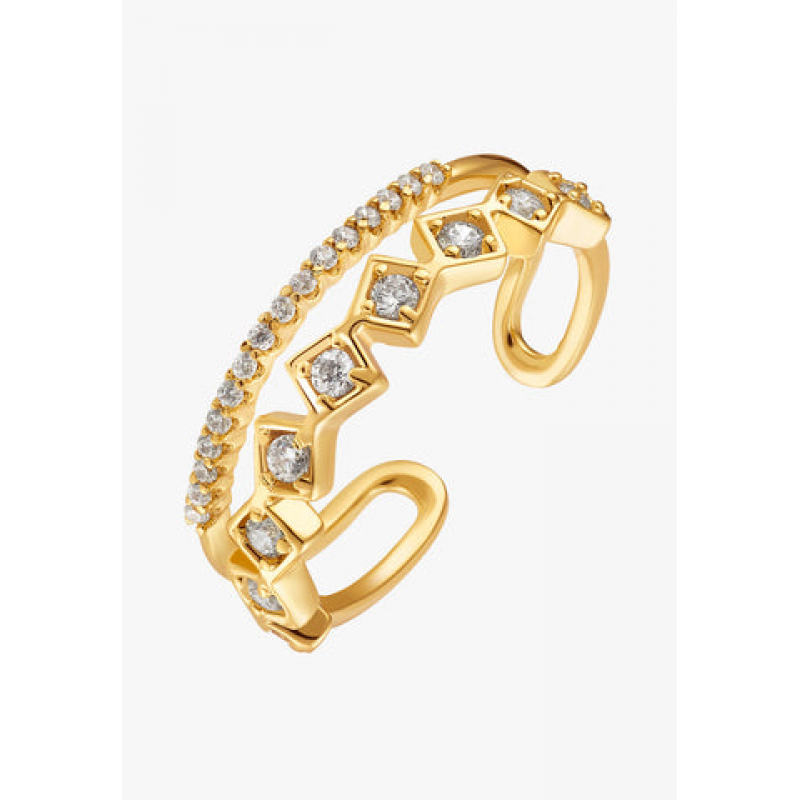 Heideman Damen Damenring Lina : Gold onesize