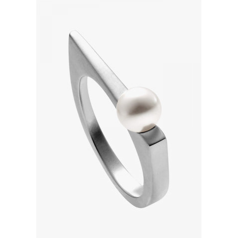 Heideman Damen Damenring Margarita Perle weiß : Silber 50