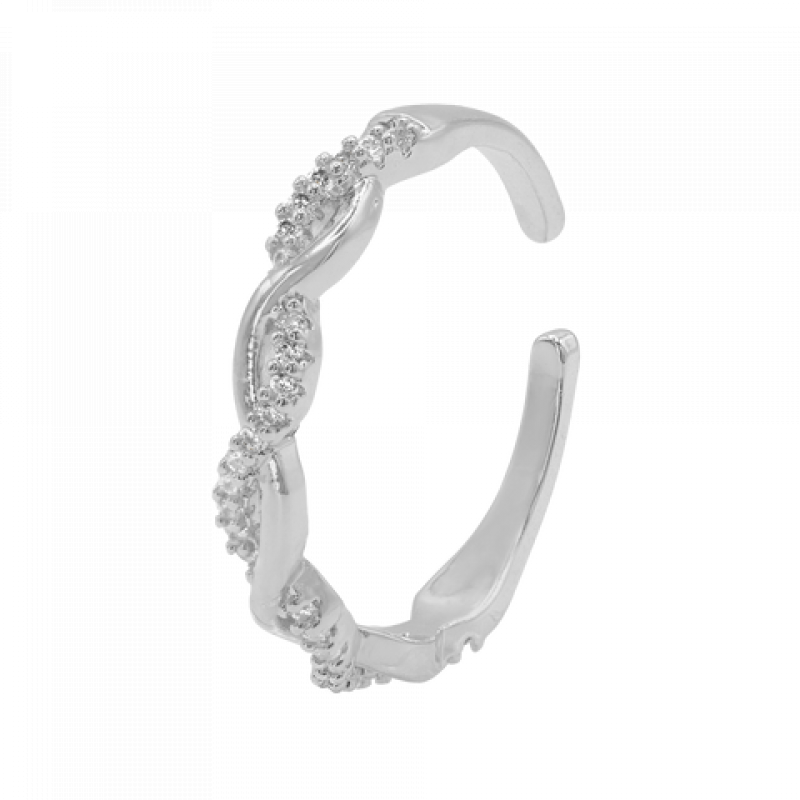 Heideman Damenring Aria : Silber onesize