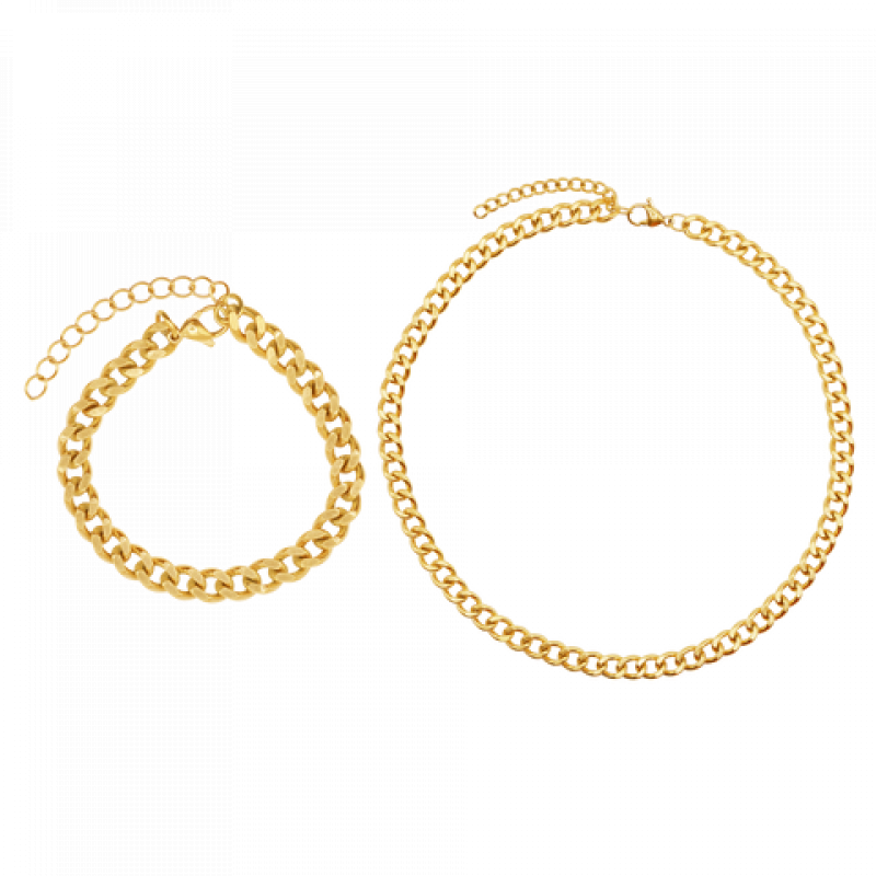 Heideman Schmuckset Belly : Gold