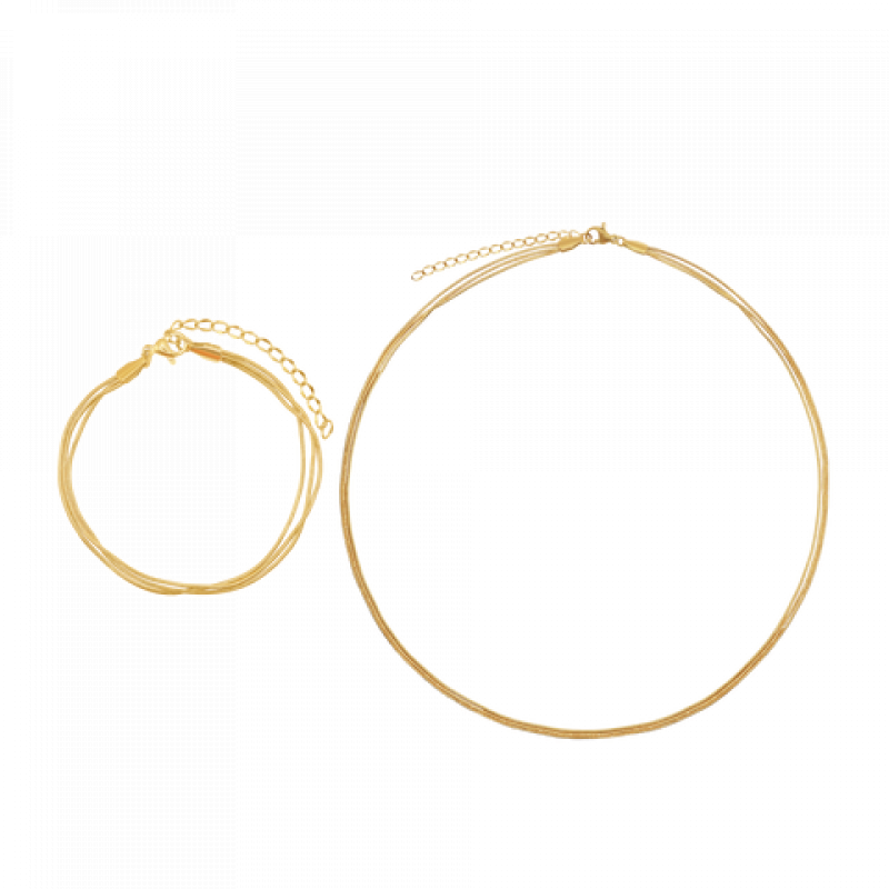Heideman Schmuckset Ariana : Gold
