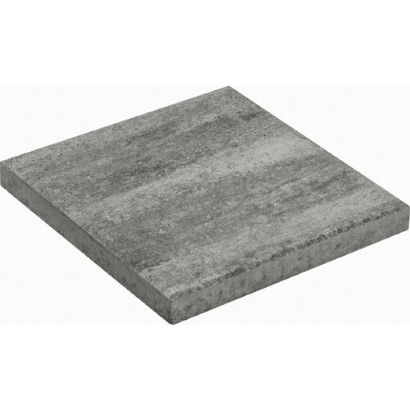 Mr. GARDENER Terrassenplatte »Rabanos«, Beton, Kanten: gefast - grau – Bild 1 von 2