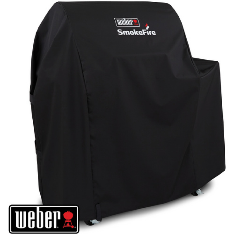 WEBER Grill-Abdeckhaube für WEBER-Grills, für SmokeFire EX4, schwarz – Bild 1 von 5