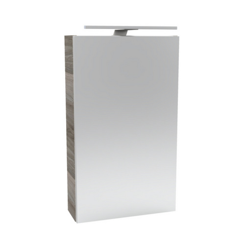 FACKELMANN Spiegelschrank »SBC Gäste Bad«, Steinesche, BxHxT: 40 x 68 x 15,3 cm - grau – Bild 1 von 3