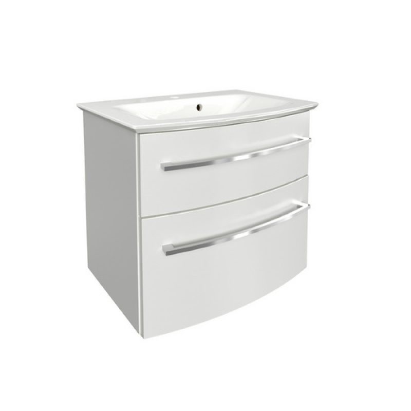 FACKELMANN Badmöbel-Set »B.style«, Weiss, 2-teilig, BxHxT: 63,2 x 54,3 x 46 cm – Bild 1 von 3