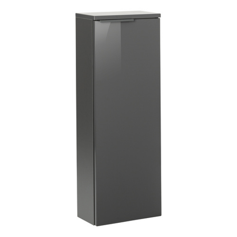 FACKELMANN Midischrank »LUNA«, Anthrazit, 1 Tür, BxHxT: 30,2 x 82,6 x 17 cm - grau – Bild 1 von 5