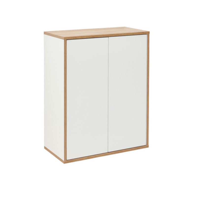 FACKELMANN Doppel-Midischrank »FINN«, weiss, 2 Türen, BxHxT: 60 x 75 x 30,5 cm – Bild 1 von 4