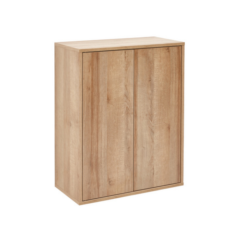 FACKELMANN Doppel-Midischrank »FINN«, Asteiche, 2 Türen, BxHxT: 60 x 75 x 30,5 cm - braun – Bild 1 von 3