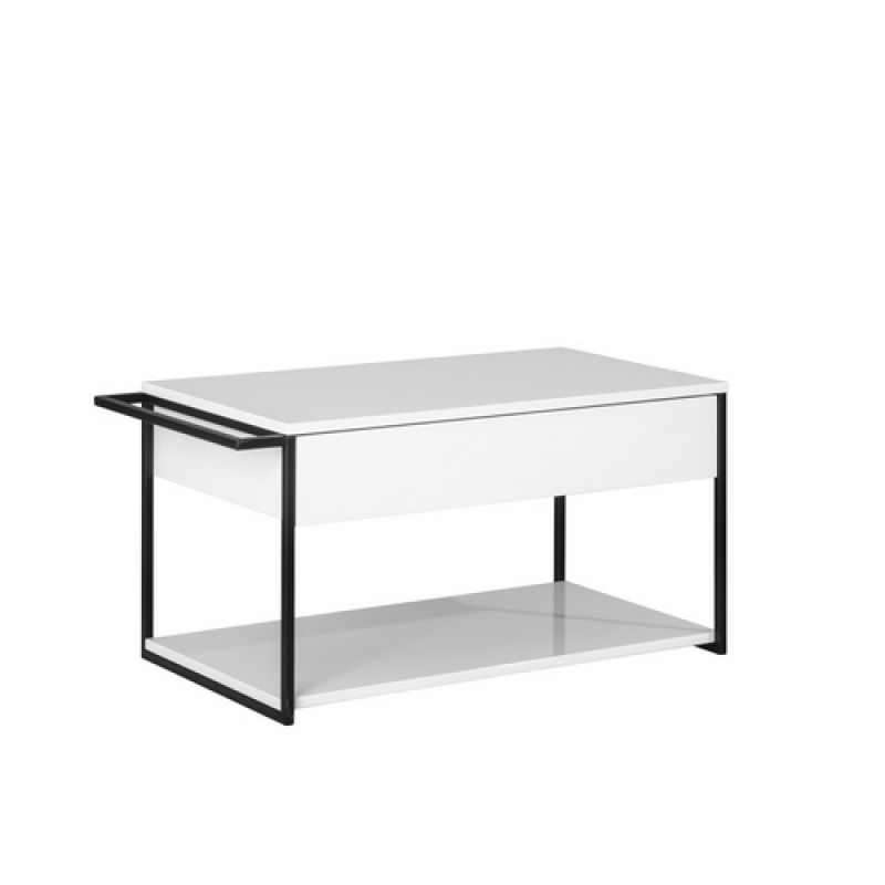 FACKELMANN Waschtischunterschrank »New York«, 1 Schublade, BxHxT: 87,2 x 44,1 x 47,5 cm - weiss – Bild 1 von 3