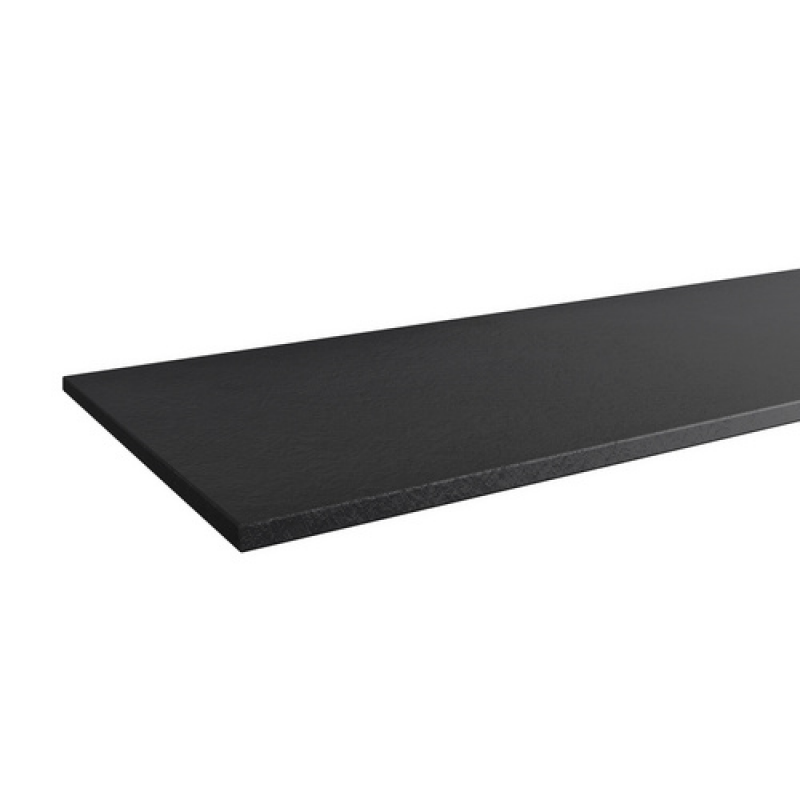 FACKELMANN Waschtischplatte »Oxford«, schwarz, BxHxT: 60,6 x 1,2 x 49,2 cm – Bild 1 von 5