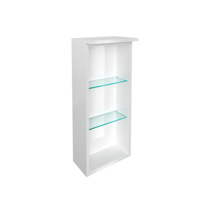 FACKELMANN Regal »Oxford«, weiss, 3 Fächer, BxHxT: 30 x 69,6 x 20 cm – Bild 1 von 4