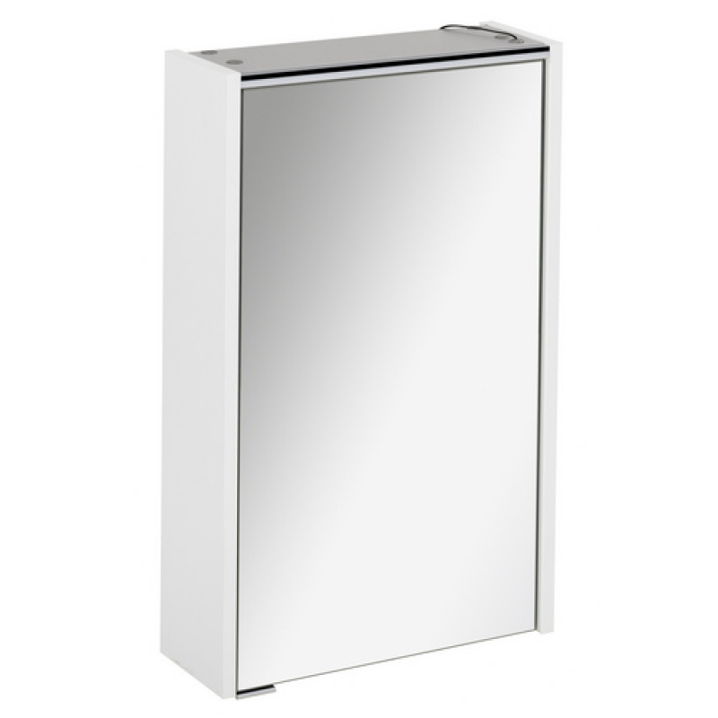 FACKELMANN Spiegelschrank »DENVER«, BxHxT: 41,7 x 68,3 x 16 cm, 6000 K, kaltweiß, 5W - grau – Bild 1 von 3