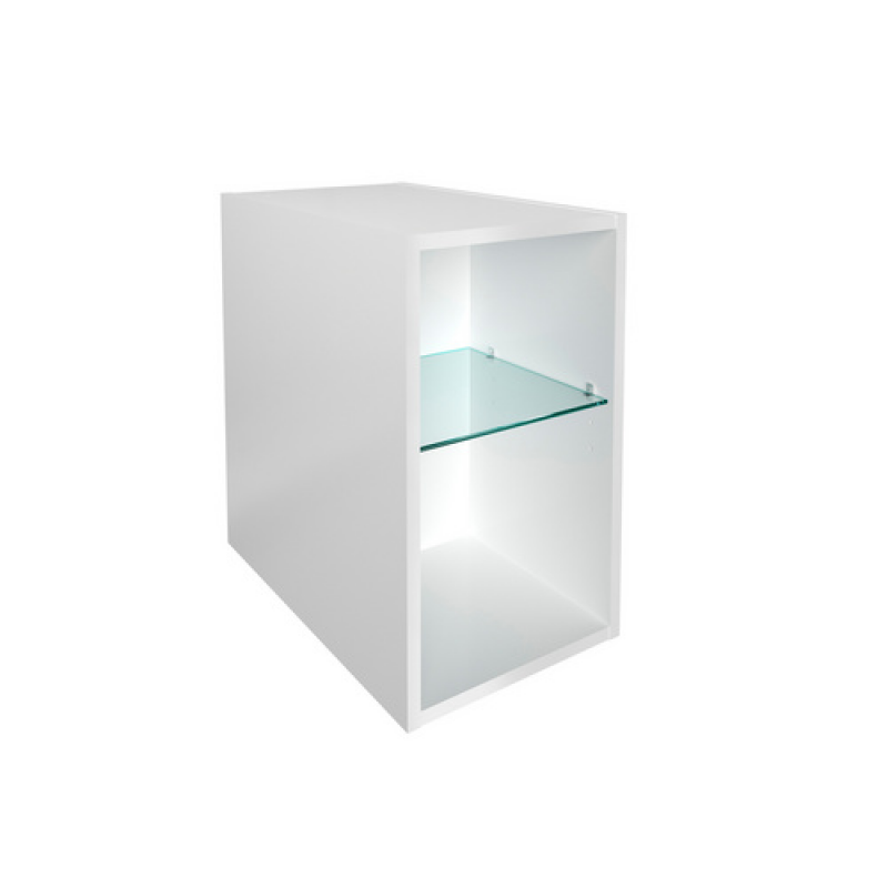 FACKELMANN Regal »Oxford«, weiss, 2 Fächer, BxHxT: 30 x 50,9 x 48,7 cm – Bild 1 von 5