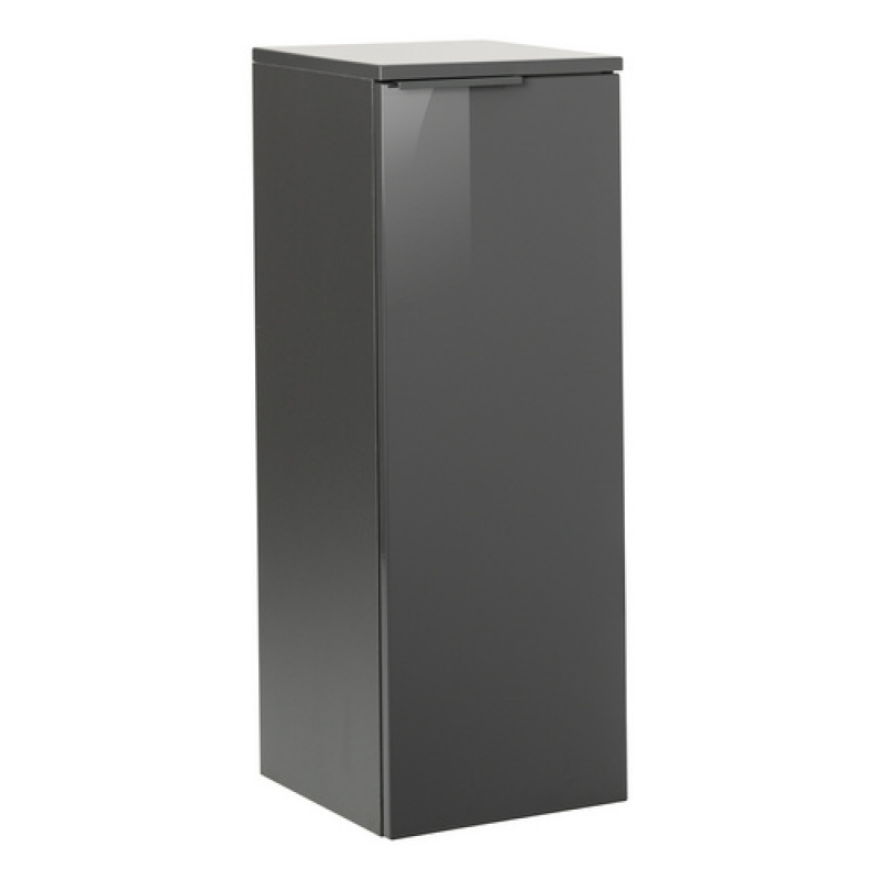 FACKELMANN Midischrank »LUNA«, Anthrazit, 1 Tür, BxHxT: 30,2 x 82,6 x 32 cm - grau – Bild 1 von 5