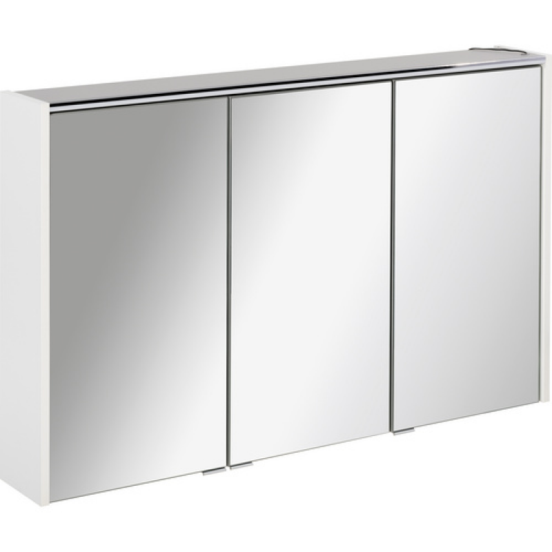 FACKELMANN Spiegelschrank »DENVER«, BxHxT: 110 x 68,3 x 16 cm, 6000 K, kaltweiß, 11W - grau – Bild 1 von 3