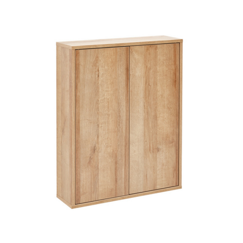 FACKELMANN Hängeschrank »FINN«, Asteiche, 2 Türen, BxHxT: 60 x 75 x 20,1 cm - braun – Bild 1 von 4