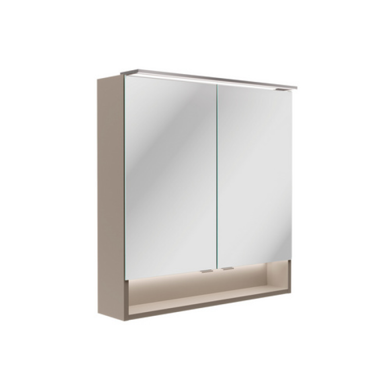 FACKELMANN Spiegelschrank »B.Paris«, Cubanit Grau, BxHxT: 70 x 71,8 x 15,6 cm – Bild 1 von 5