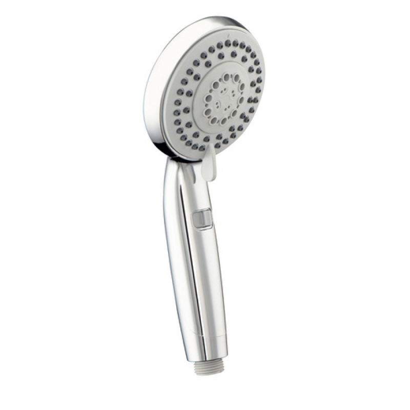 WELLWATER Handbrause » Darkon «, 5 Strahlarten, chromfarben - silberfarben