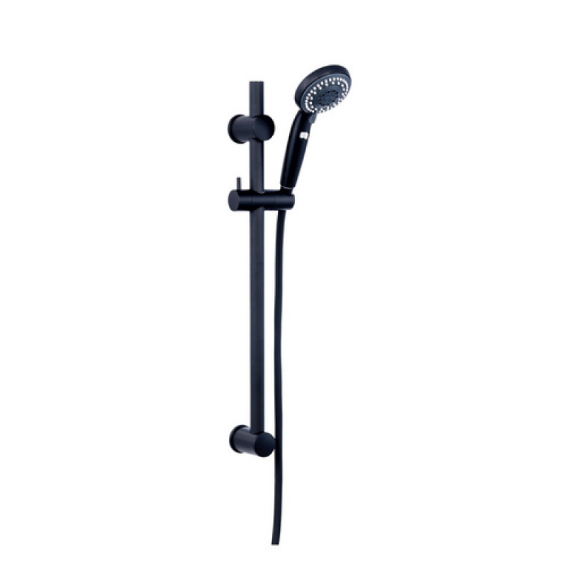 WELLWATER Duschstange »Darkon«, Länge: 63 cm, schwarz