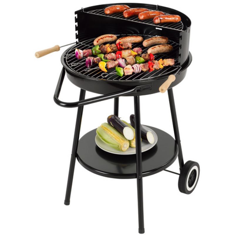 BBQ Hero Holzkohlegrill »Santa Fe«, Grillfläche Ø 48,5 cm - schwarz